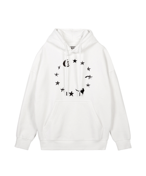 문스타 후드 화이트
