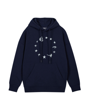 문스타 후드 네이비