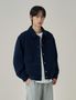 코듀로이 카라 자켓 네이비
