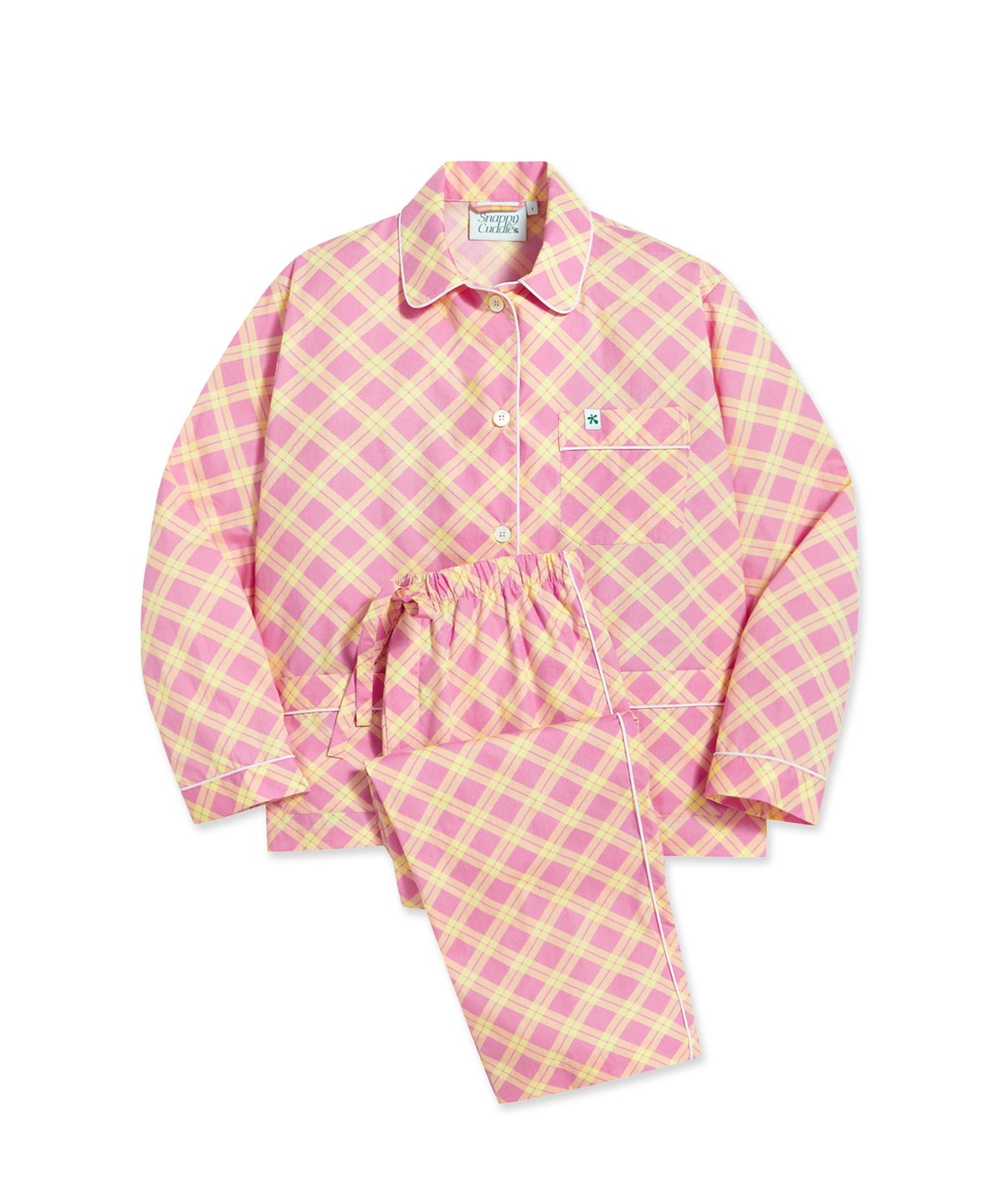스내피커들(SNAPPY CUDDLE) Pastel Parade Pajama Set
