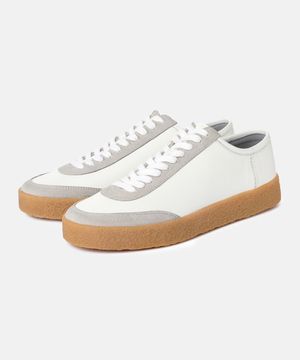 밀란 소가죽 코트 스니커즈 3.5cm (CR0096WH)