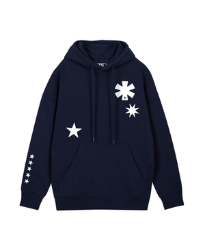 스타즈 후드 네이비
