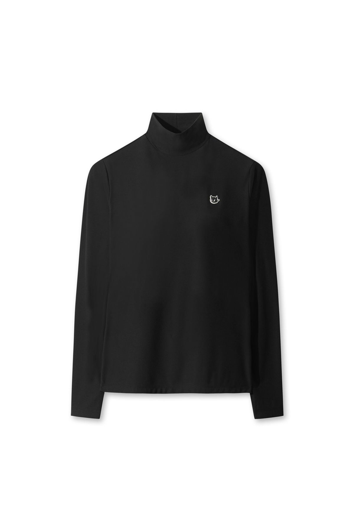 왁(WAAC) Women Winter Performance Highneck Top WWTBW25703BKX