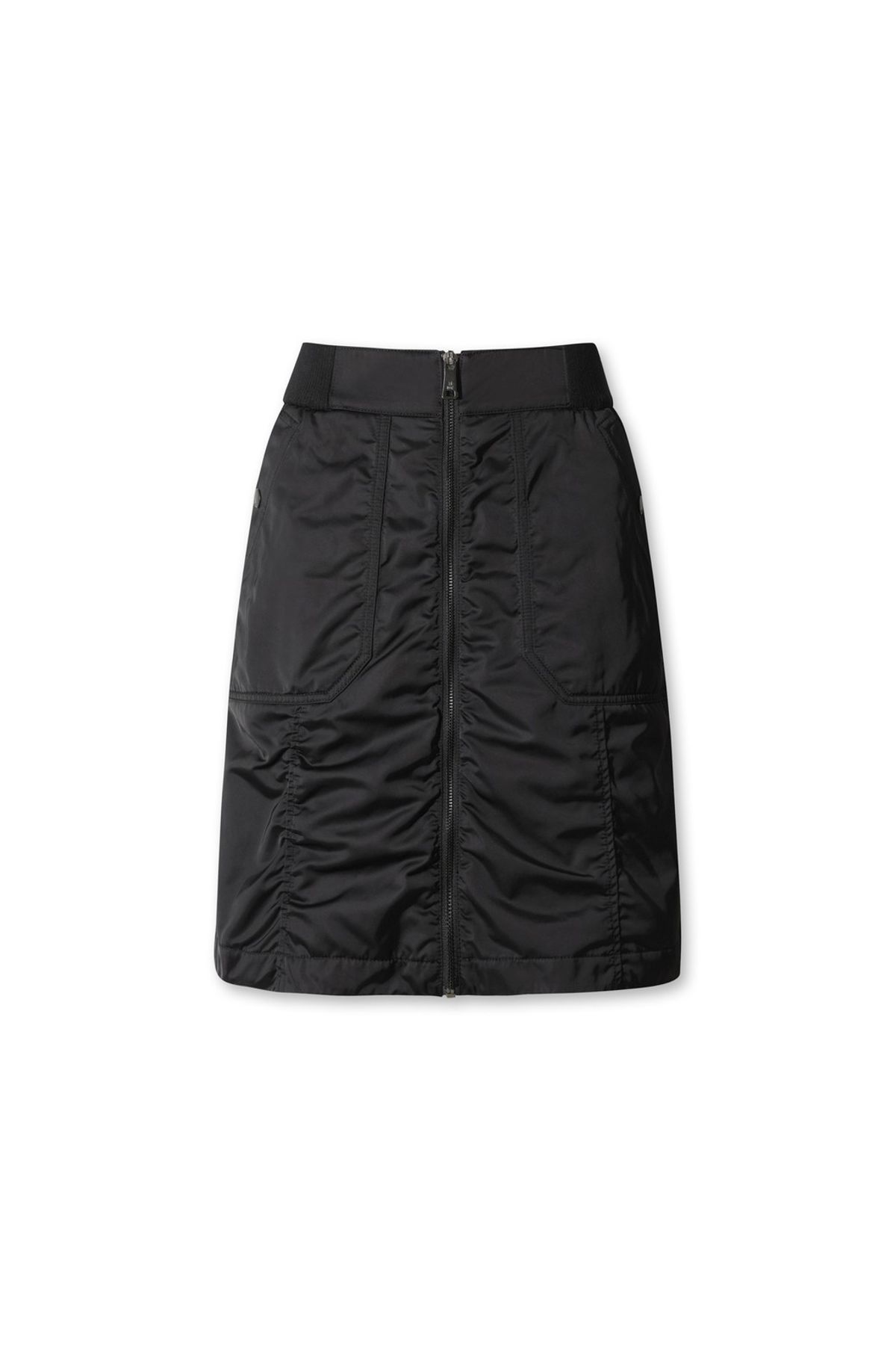 왁(WAAC) Women Shine long skirt WWKCW25707BKX