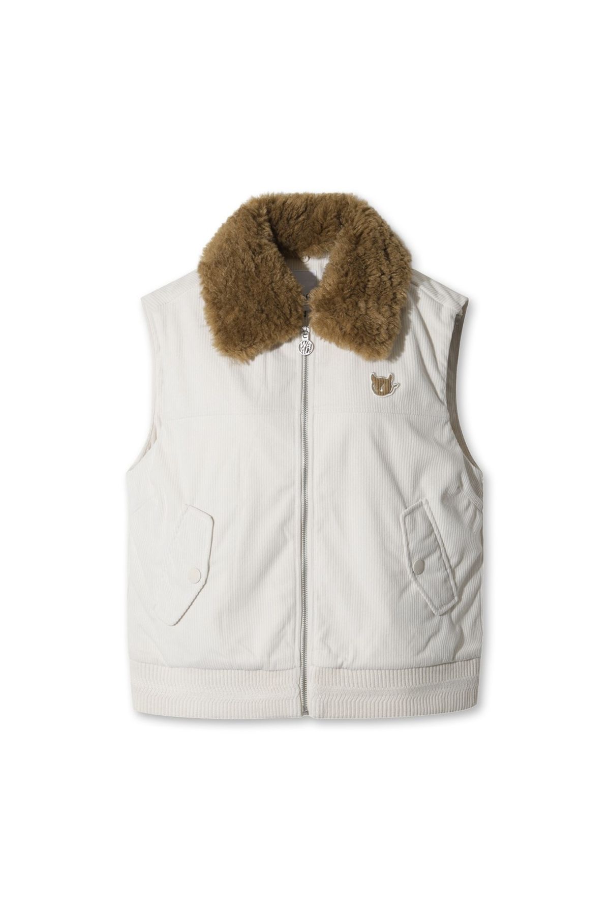 왁(WAAC) Women Roy vest WWVAW25702IVX