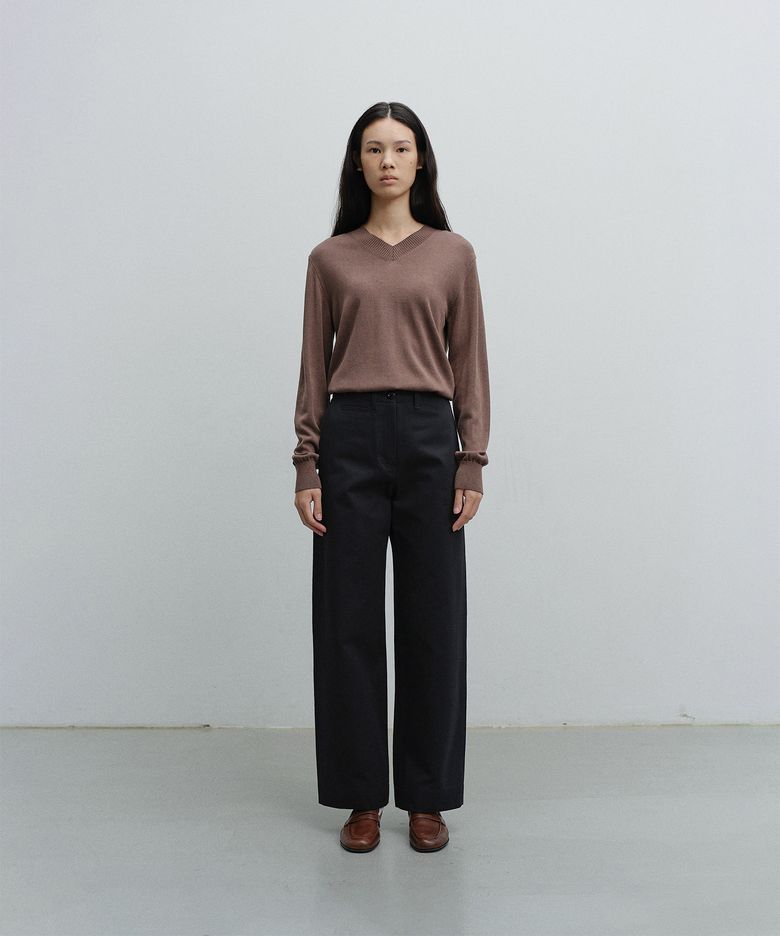 w. Officer Chino Pants (Dark navy)