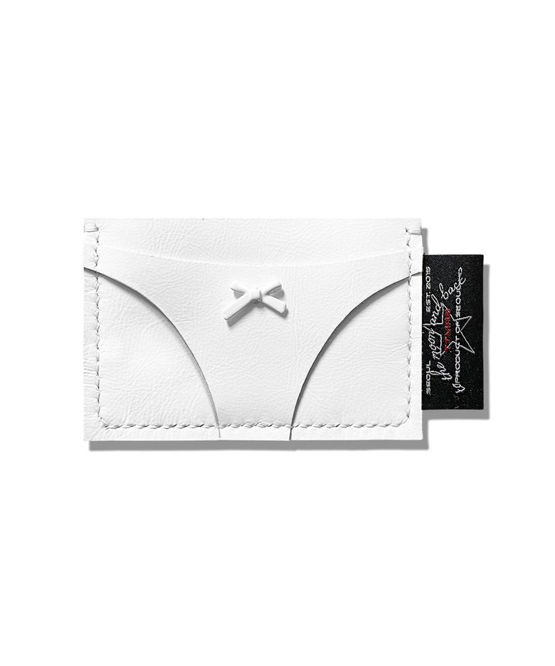 빤쮸 카드지갑 - Pure Love White