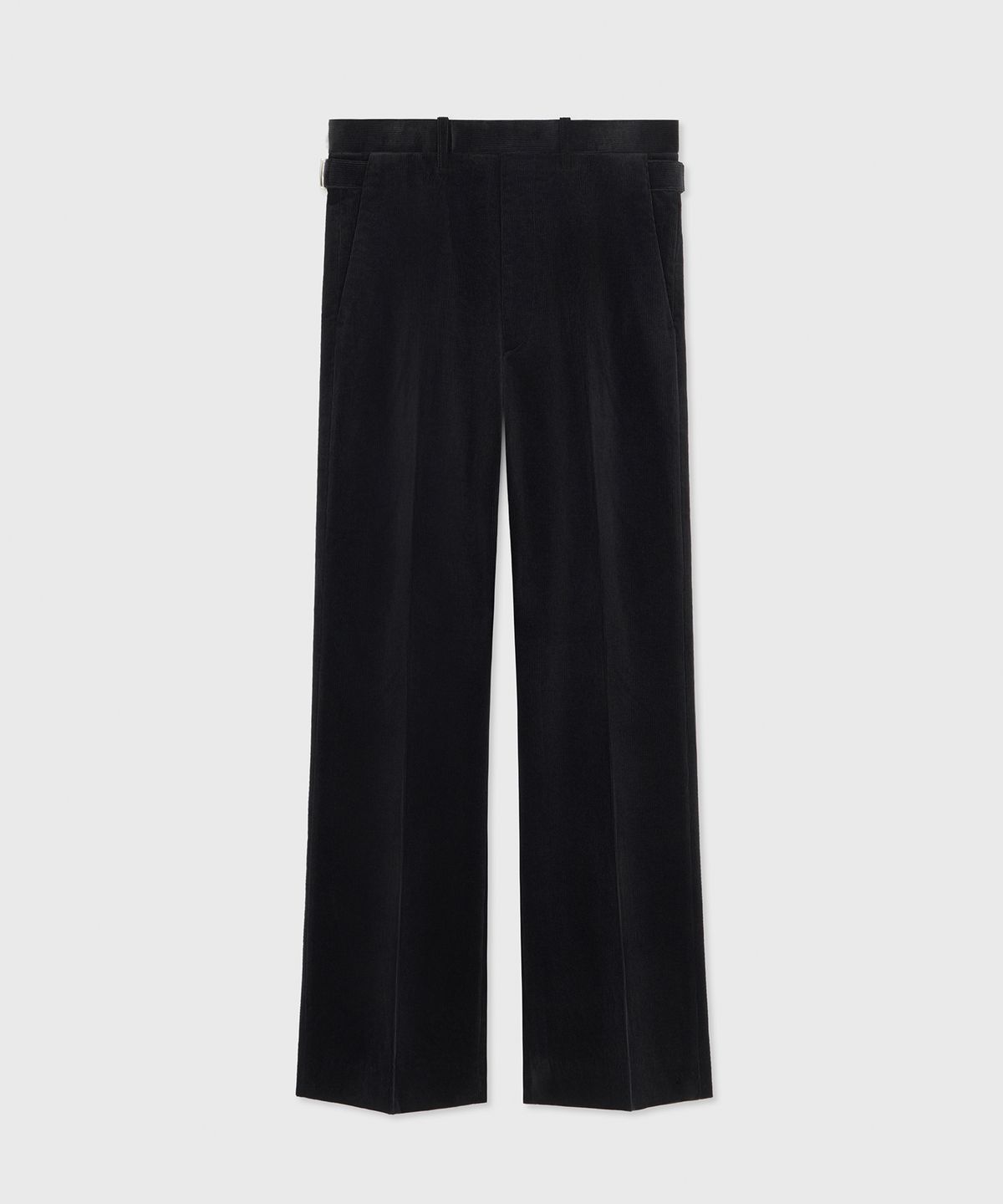 타일레(TAILLE) 70S EVASE CORDUROY PANTS BLACK