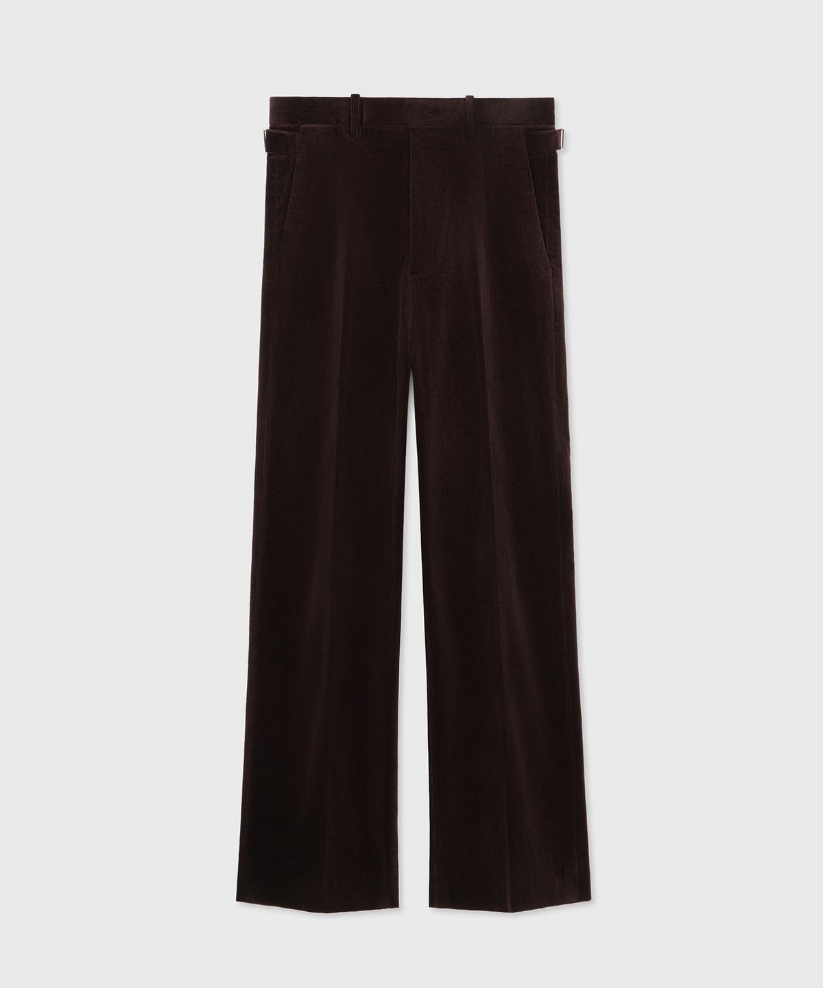 타일레(TAILLE) 70S EVASE CORDUROY PANTS PORTO BROWN