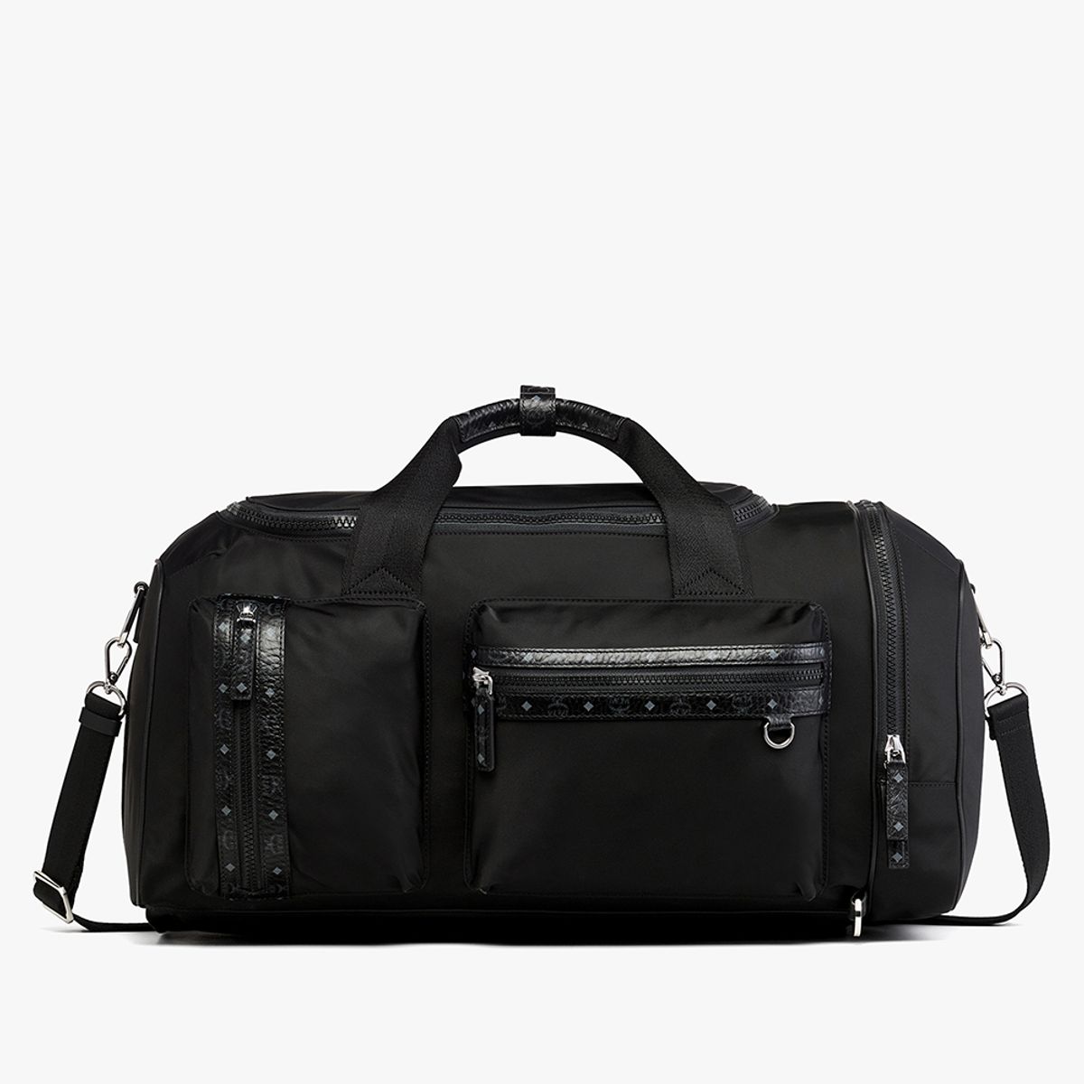 엠씨엠(MCM) Ottomar ECONYL® 가죽 위켄더 백팩 MMVFATT01BK