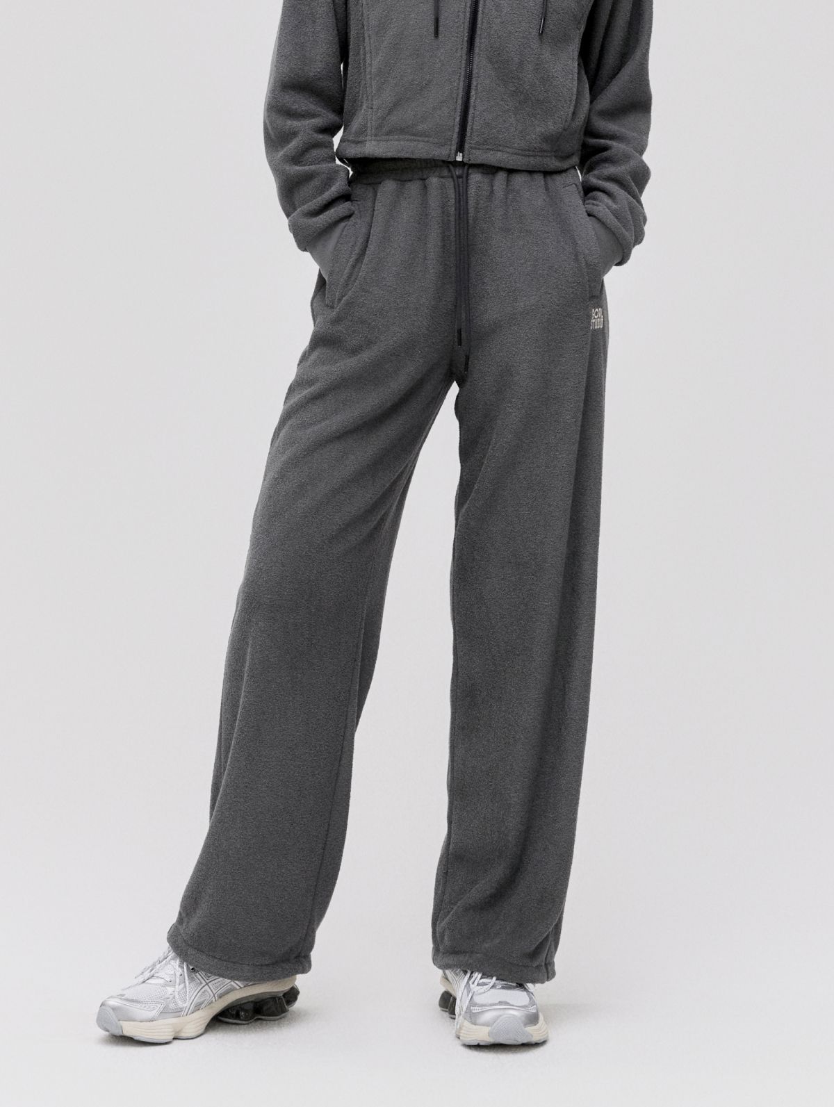골스튜디오(GOALSTUDIO) WS TERRY FLEECE PANTS-CHARCOAL