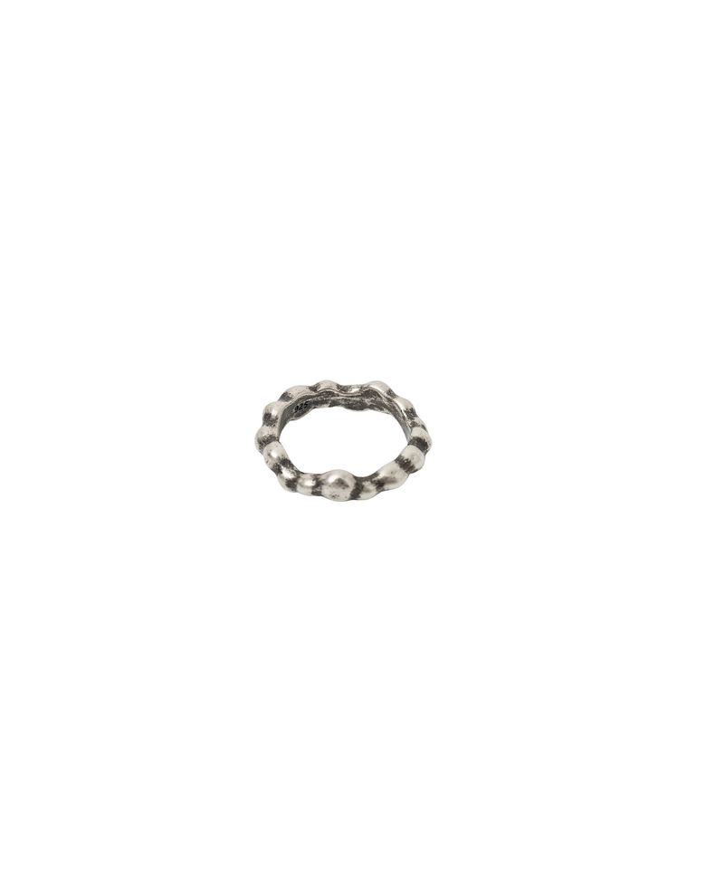 Pebble loop ring SILVER