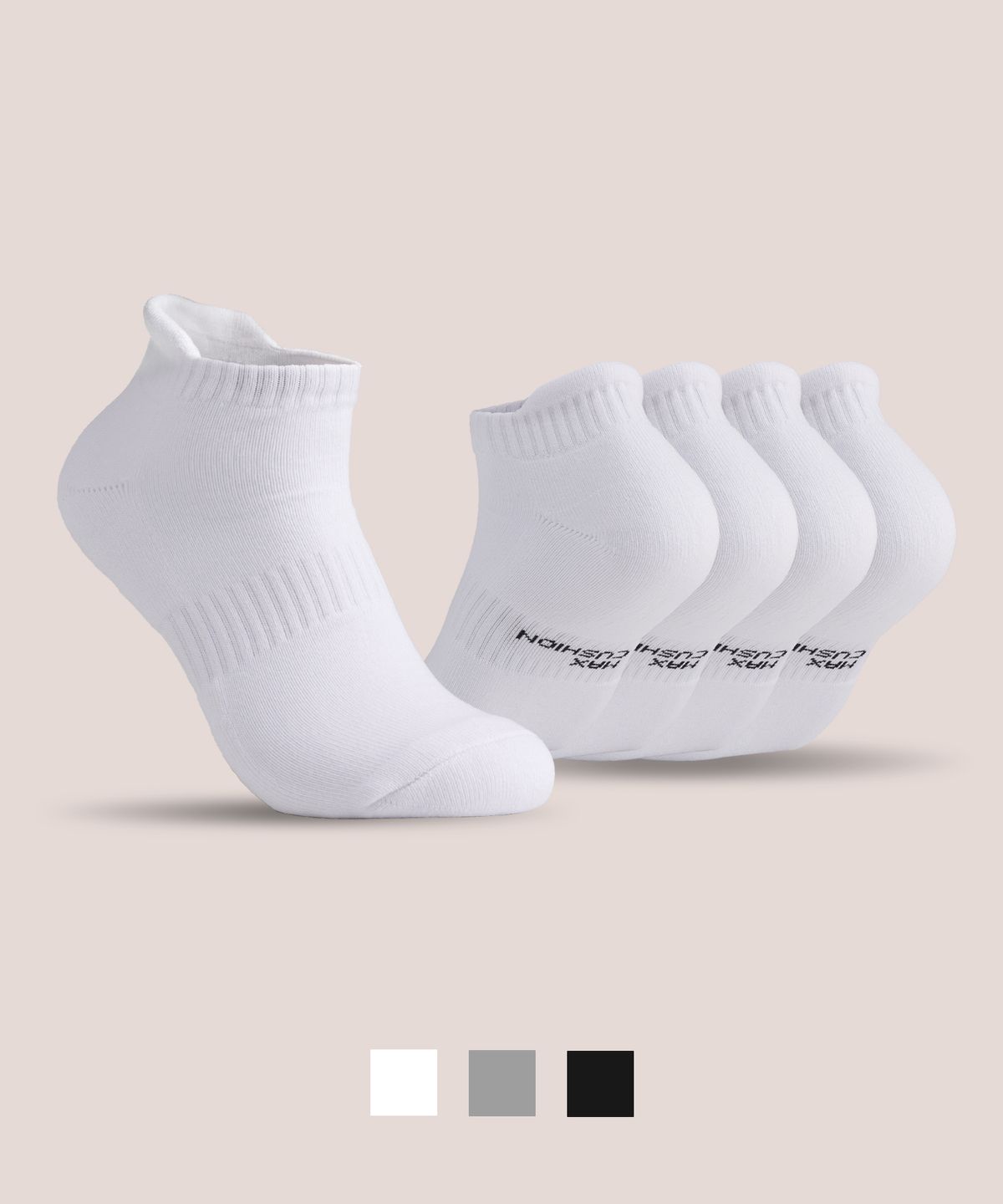삭피엔스(SOCKPIENS) [5팩] MAX 쿠션 퍼포먼스 하이백 앵클 삭스