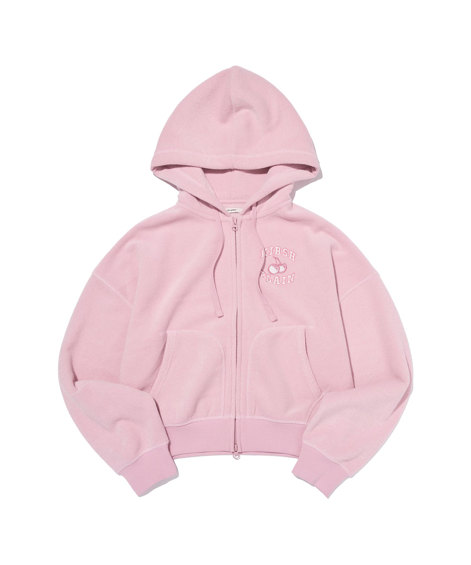 MUSINSA公式 | KIRSH アーチチェリー テリー クロップジップアップ