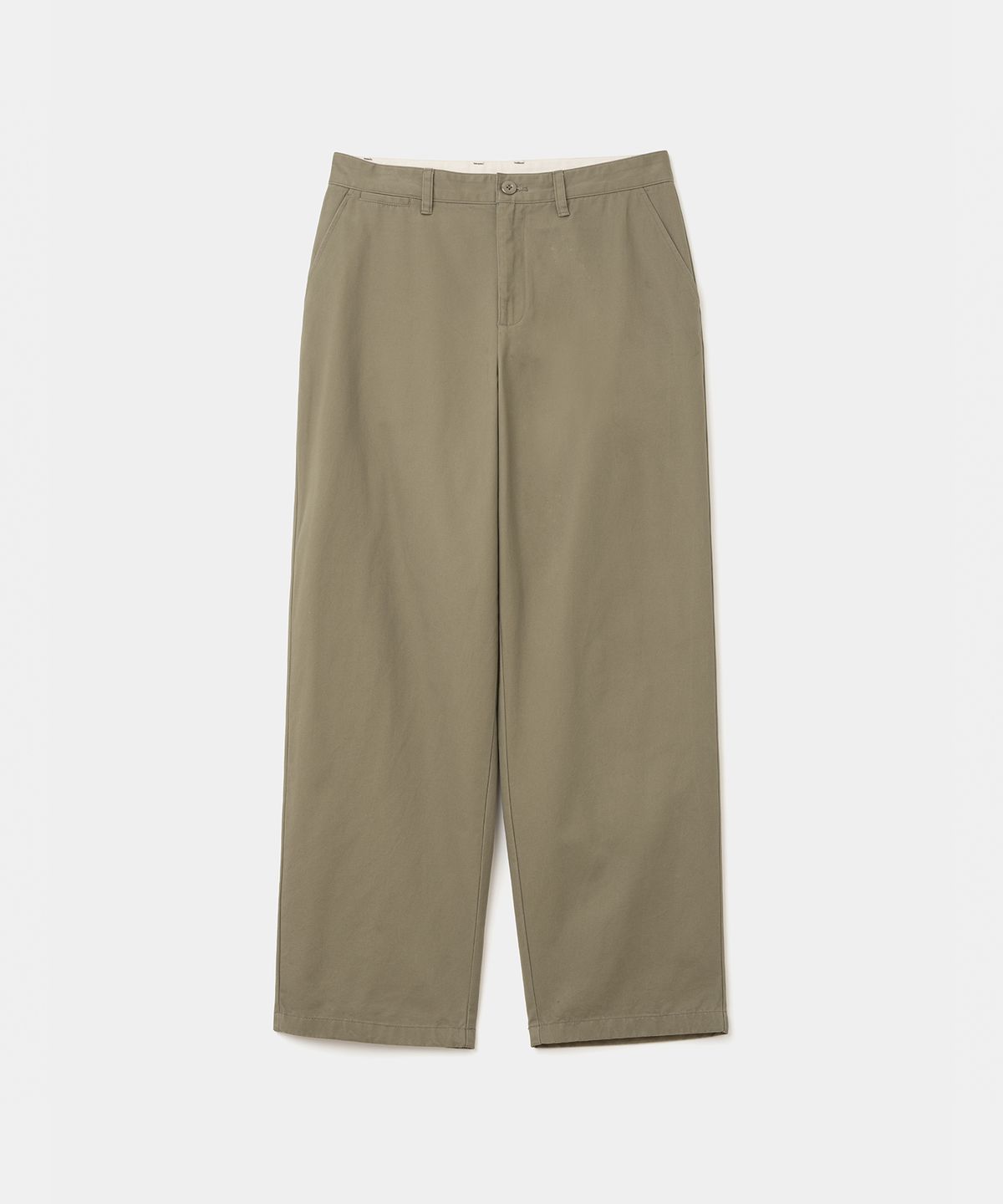 유니폼브릿지(UNIFORM BRIDGE) peach basic chino pants khaki