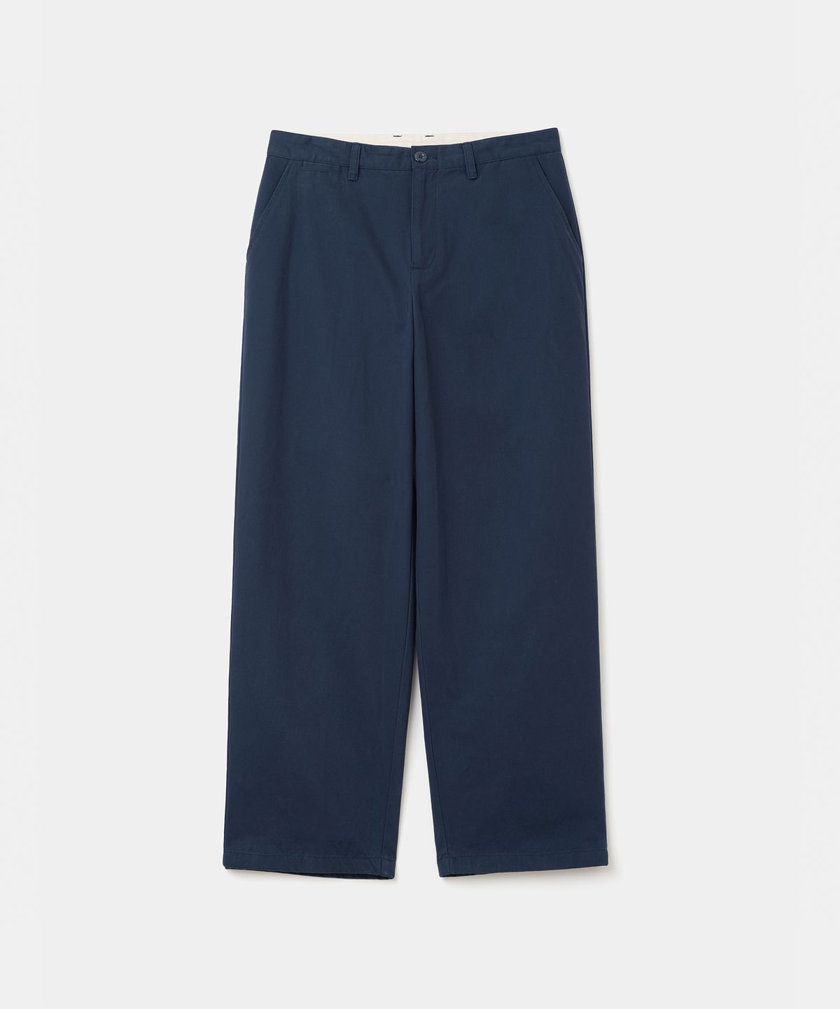 유니폼브릿지(UNIFORM BRIDGE) peach basic chino pants navy