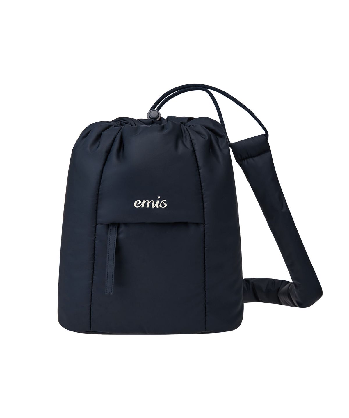 이미스(EMIS) PADDED ZIP POCKET SLING BAG-NAVY
