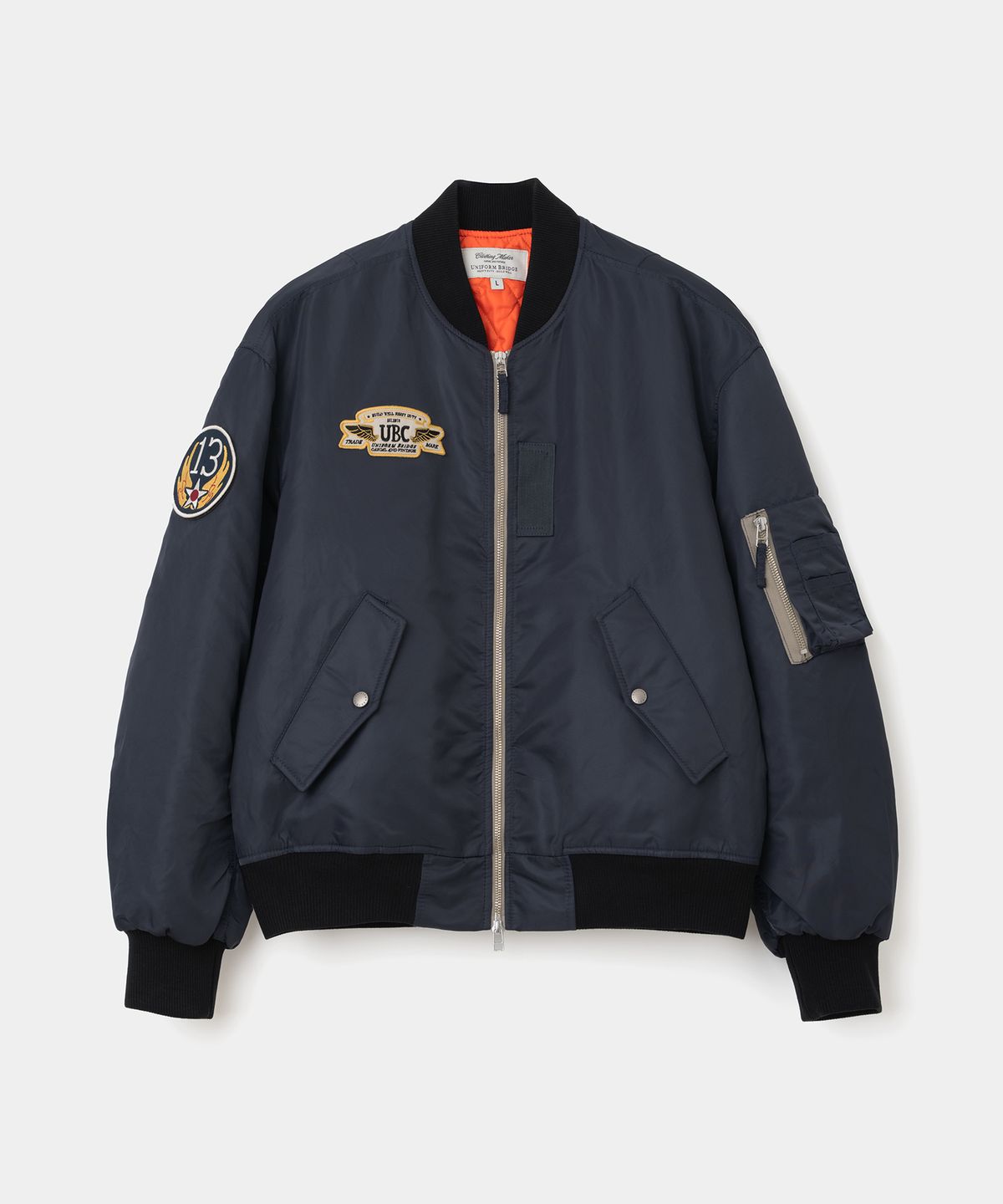 유니폼브릿지(UNIFORM BRIDGE) UBC ma-1 jacket navy