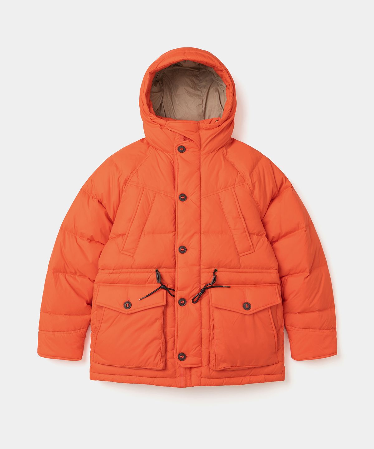 유니폼브릿지(UNIFORM BRIDGE) shelter loft down parka orange