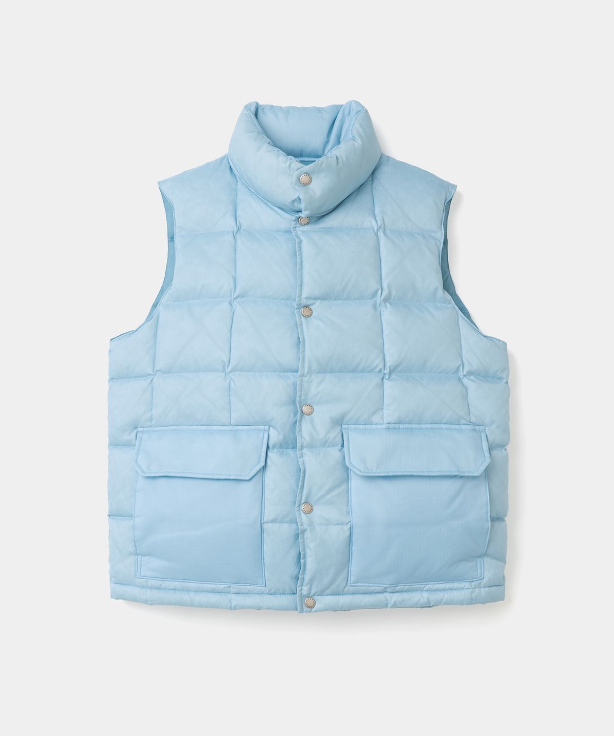 유니폼브릿지(UNIFORM BRIDGE) rocky down vest sky blue