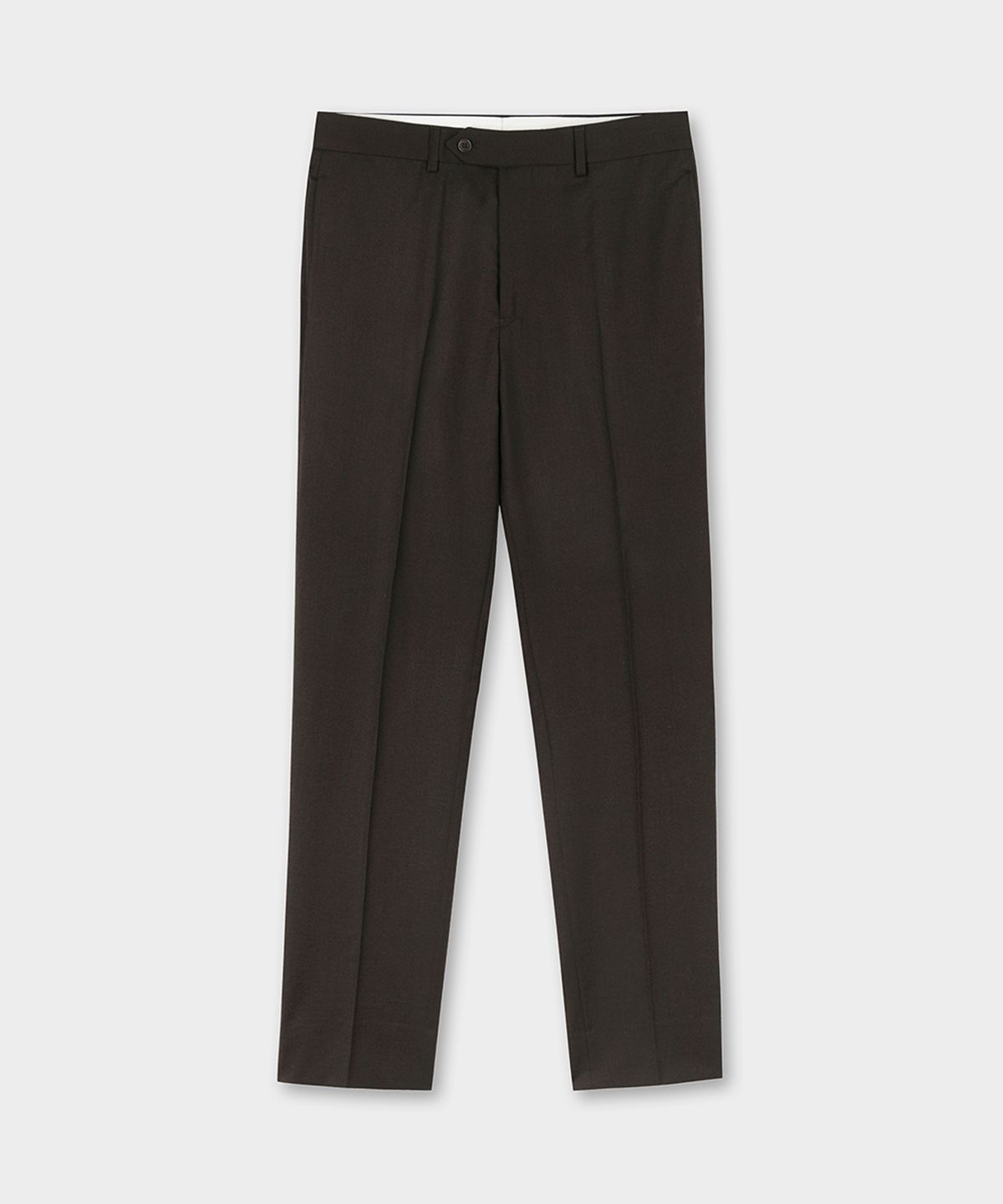 브룩스 브라더스(BROOKS BROTHERS) 클래식핏 플란넬 트라우저 (브라운) (BBPTMF54554EF)