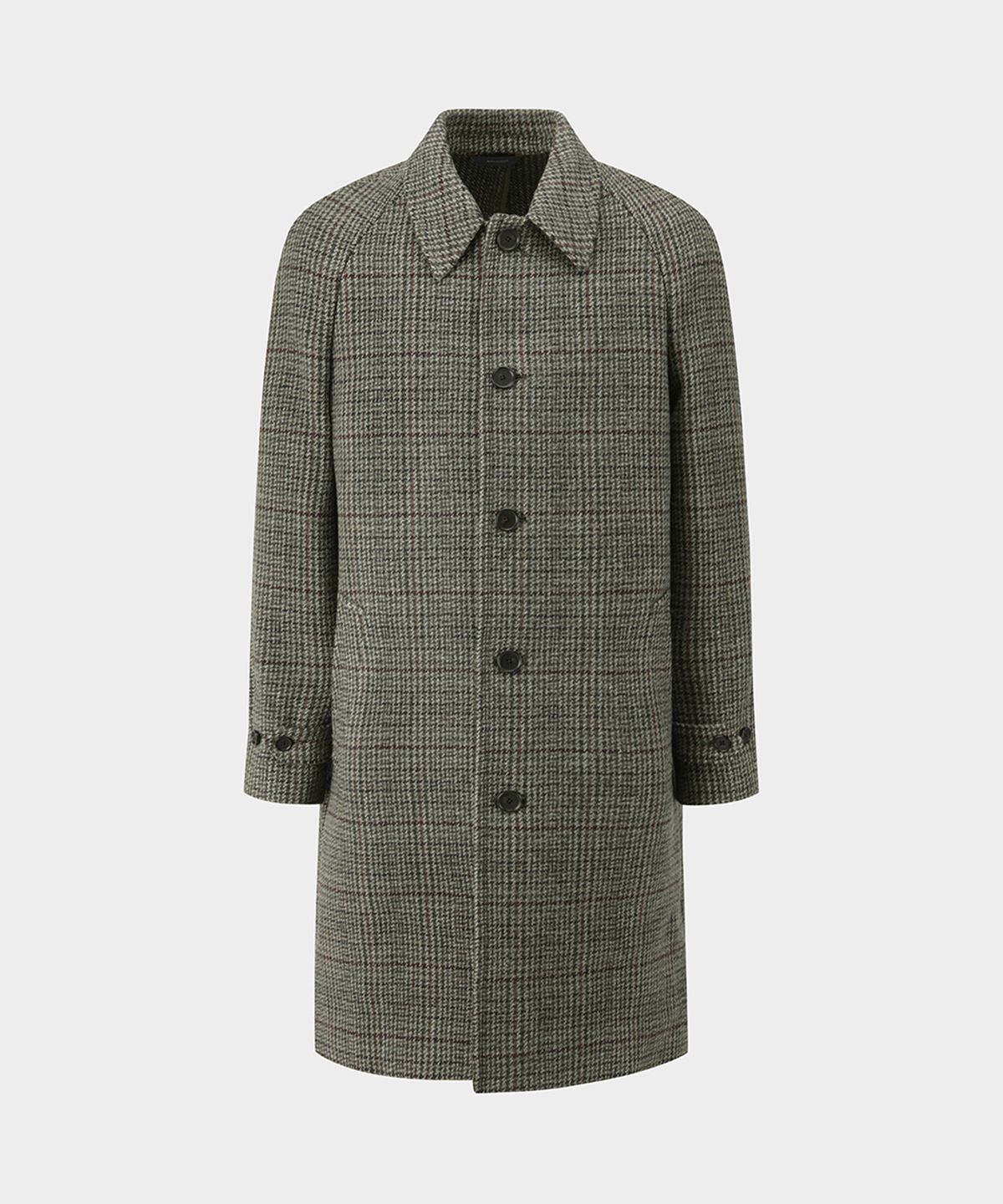 브룩스 브라더스(BROOKS BROTHERS) 발마칸 코트 (올리브) (BBCSMF50044EW)