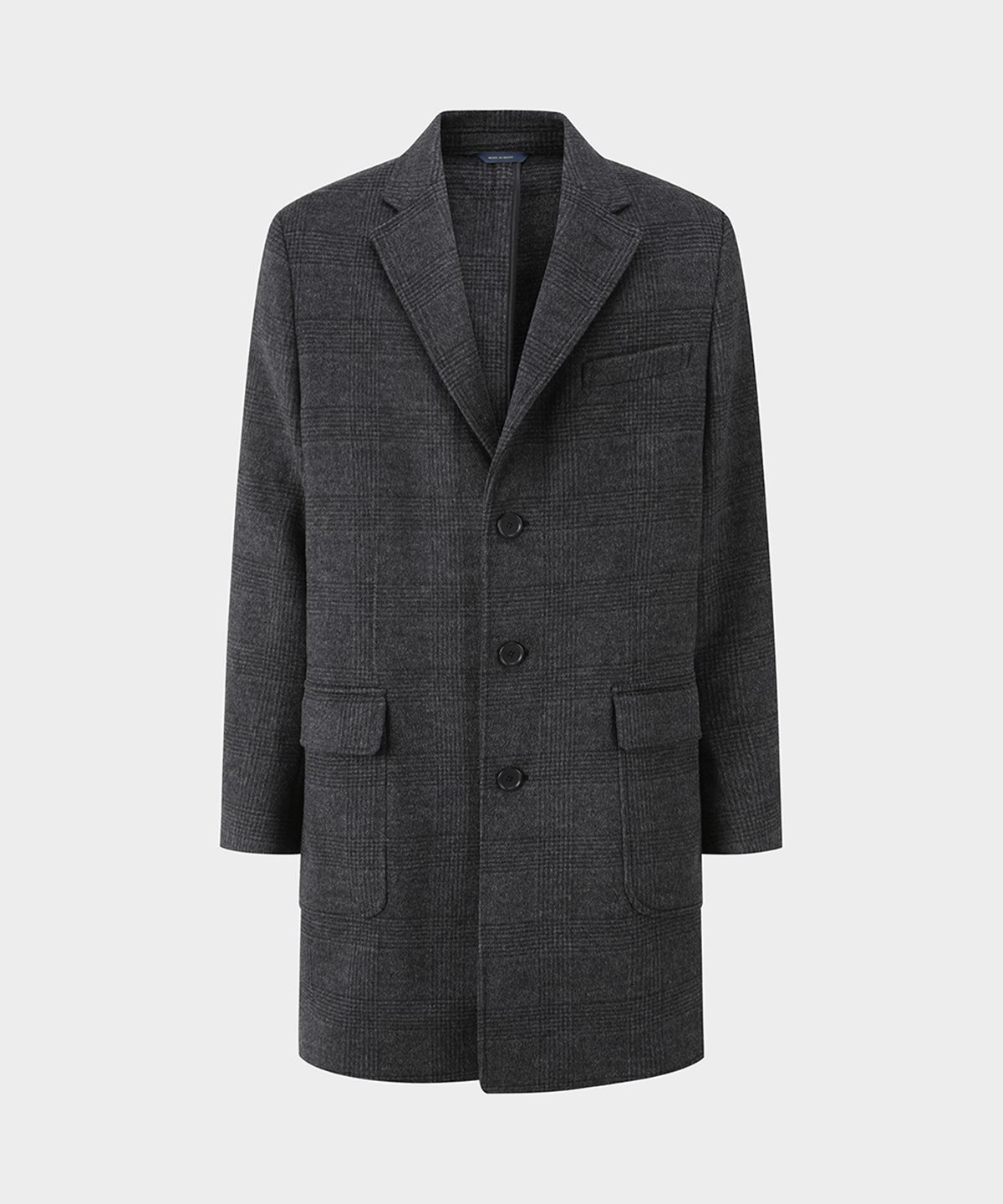 브룩스 브라더스(BROOKS BROTHERS) 더블 페이스 탑 코트 (그레이) (BBCSMF5299WEW)