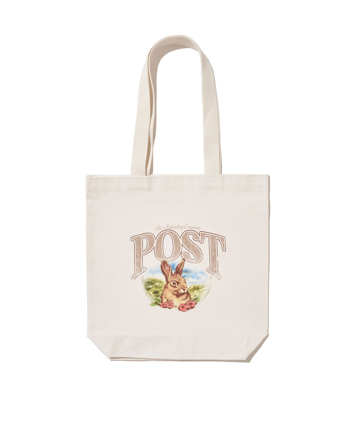 더 새터데이 이브닝 포스트(THE SATURDAY EVENING POST) RABBIT GRAPHIC ECO BAG