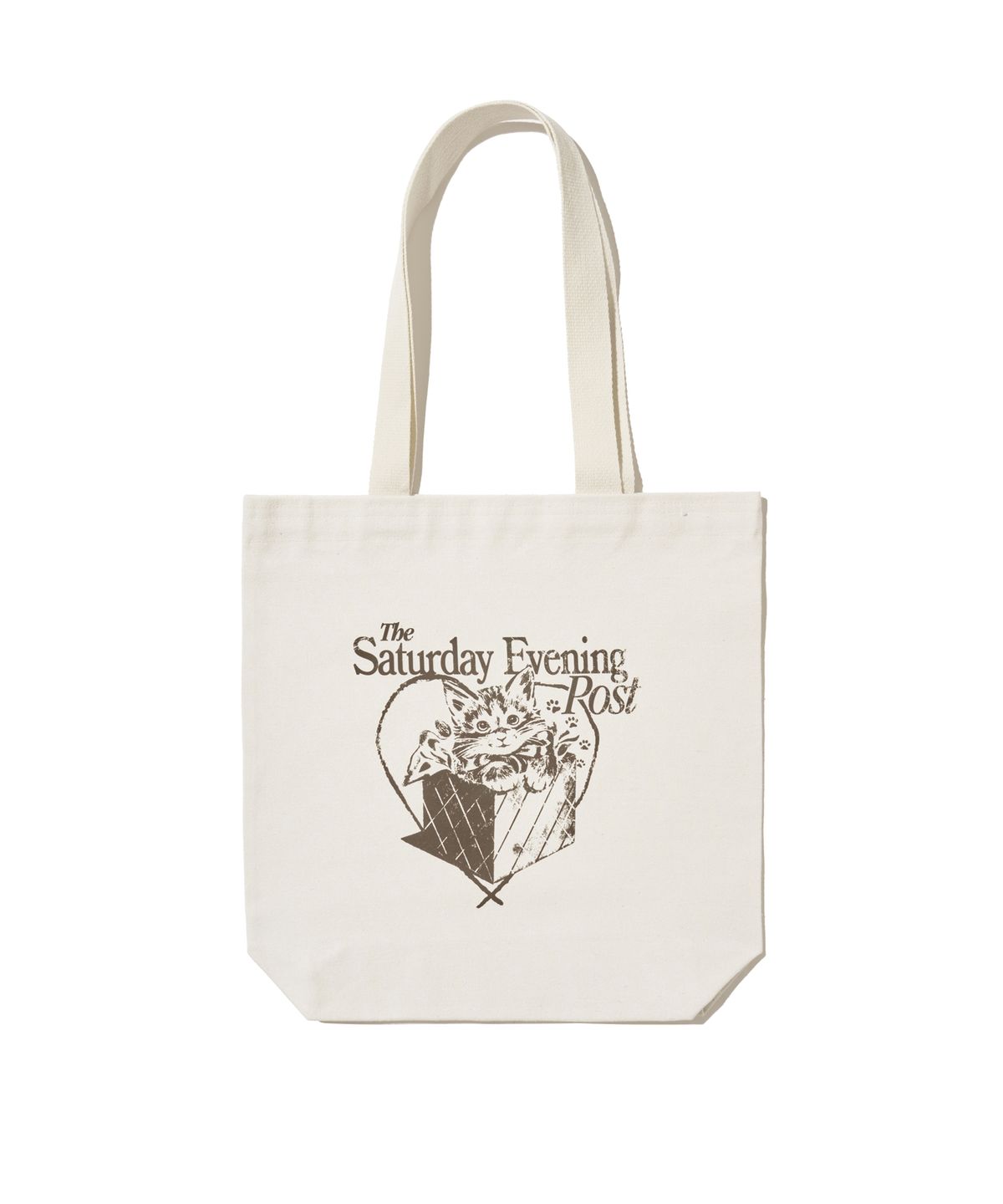더 새터데이 이브닝 포스트(THE SATURDAY EVENING POST) CAT GIFT GRAPHIC ECO BAG