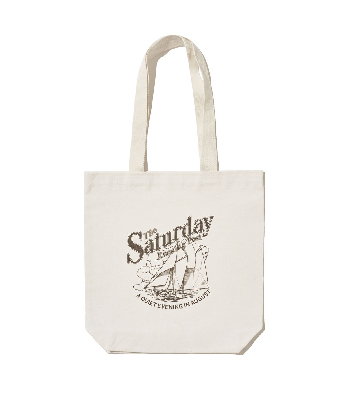더 새터데이 이브닝 포스트(THE SATURDAY EVENING POST) YACHT GRAPHIC PIGMENT ECO BAG