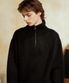 Half-Zip Turtleneck Sweater (BLACK)