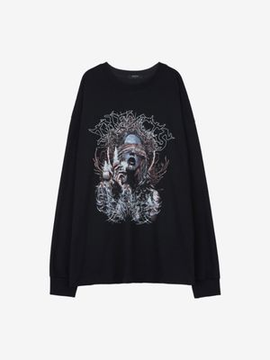 사일런트 오라클 롱 슬리브 (Black)