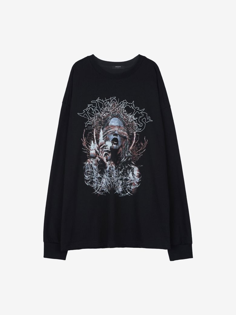 사일런트 오라클 롱 슬리브 (Black)