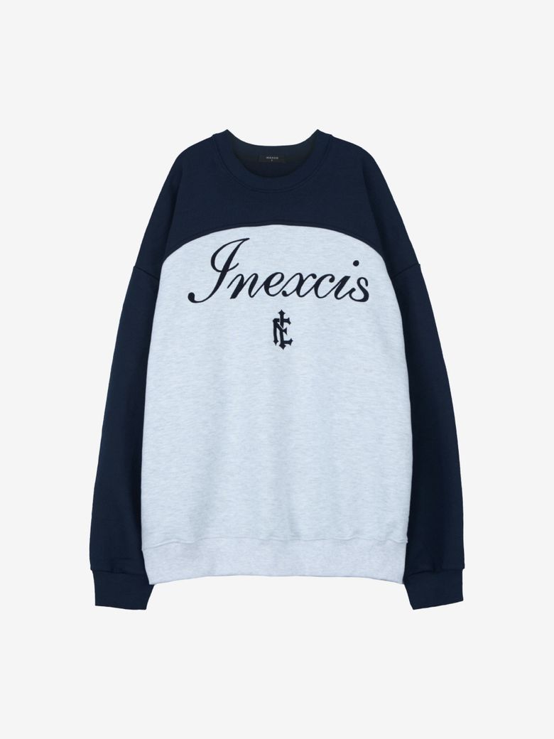 프래그먼트 로고 스웻셔츠 (Navy)