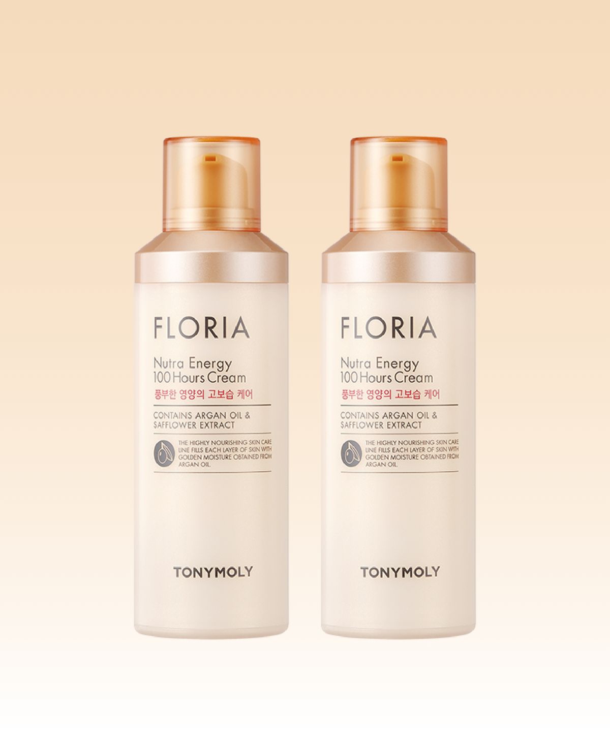 토니모리(TONYMOLY) [2pack](대용량) 플로리아 뉴트라 에너지 100시간 크림 100ml