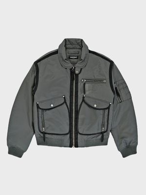 SP 본디지 CWU 플라이트 점퍼 차콜
