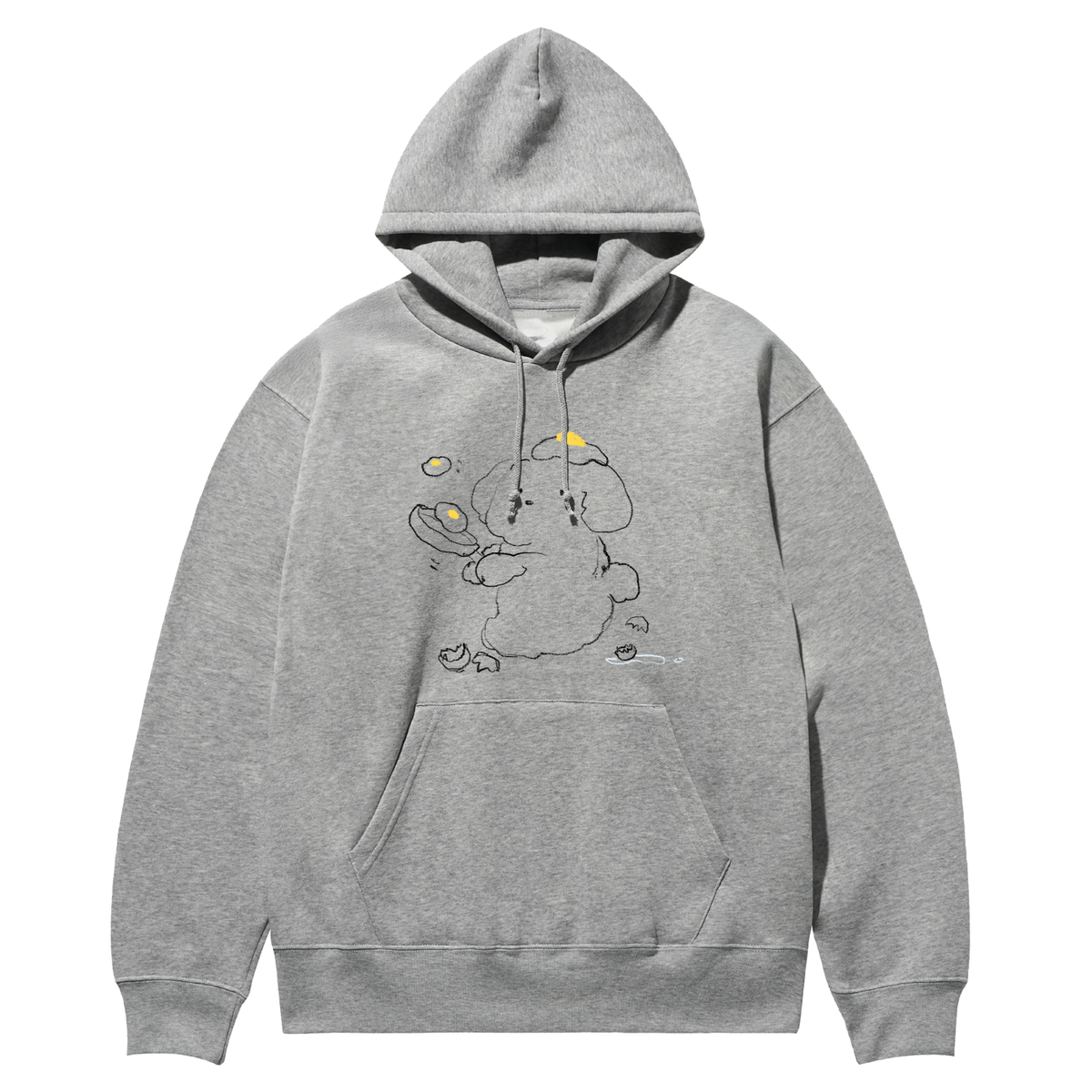 어썸어스(AWESOMEUS) EGG FRY HOODIE_4 COLOR