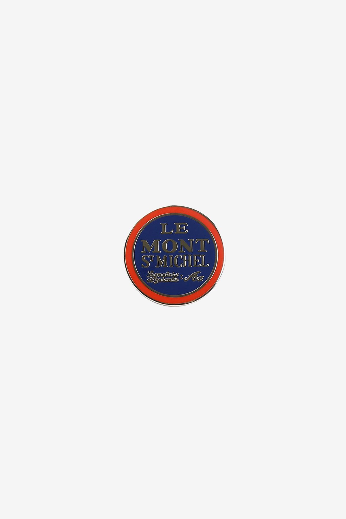 르몽생미셸(LE MONT ST MICHEL) Circle Logo Badge