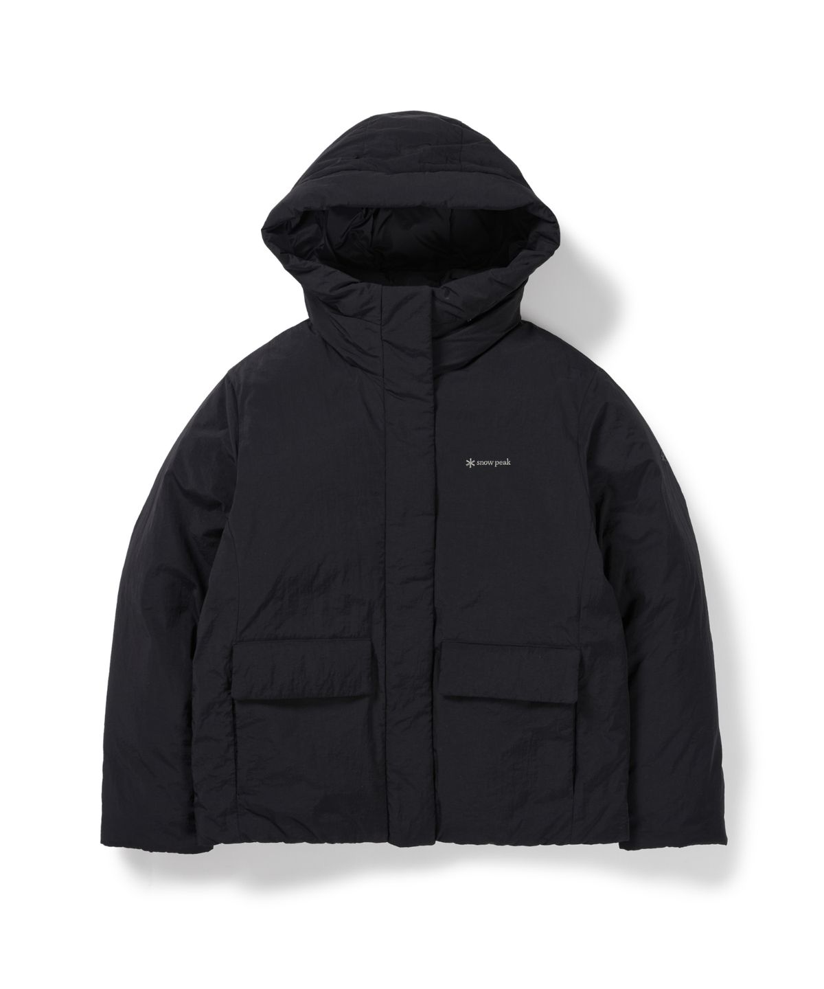 스노우피크 어패럴(SNOWPEAK APPAREL) 시티캠퍼 여성 후드 헤비 다운 자켓 (S26WWGDJ11) Black
