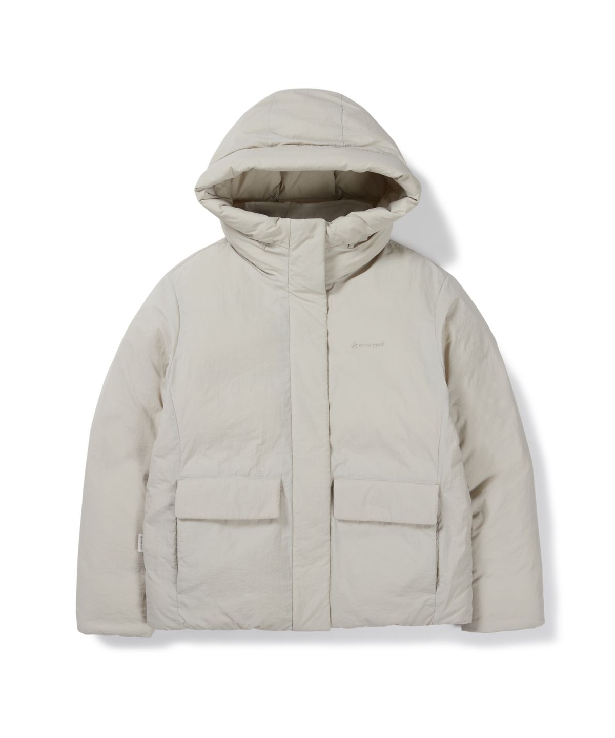 스노우피크 어패럴(SNOWPEAK APPAREL) 시티캠퍼 여성 후드 헤비 다운 자켓 (S26WWGDJ11) Light Beige