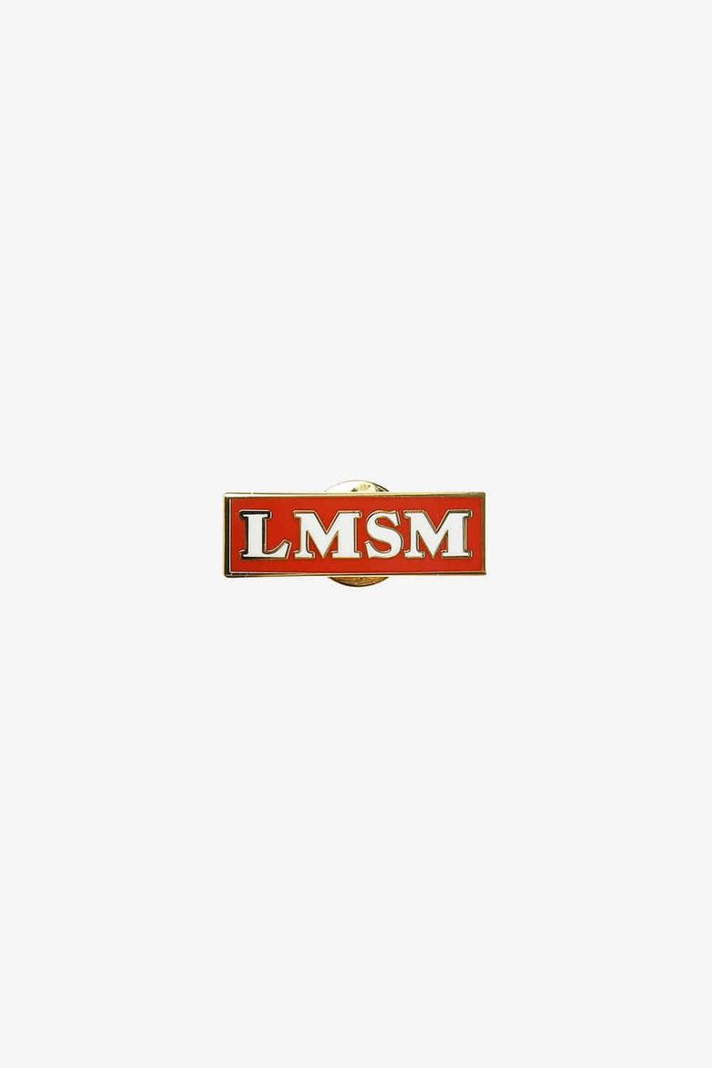 LMSM Red Logo Badge