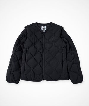 남녀공용 머스코비 소매탈착 중경량 점퍼 [매트 블랙]_HE4JP010