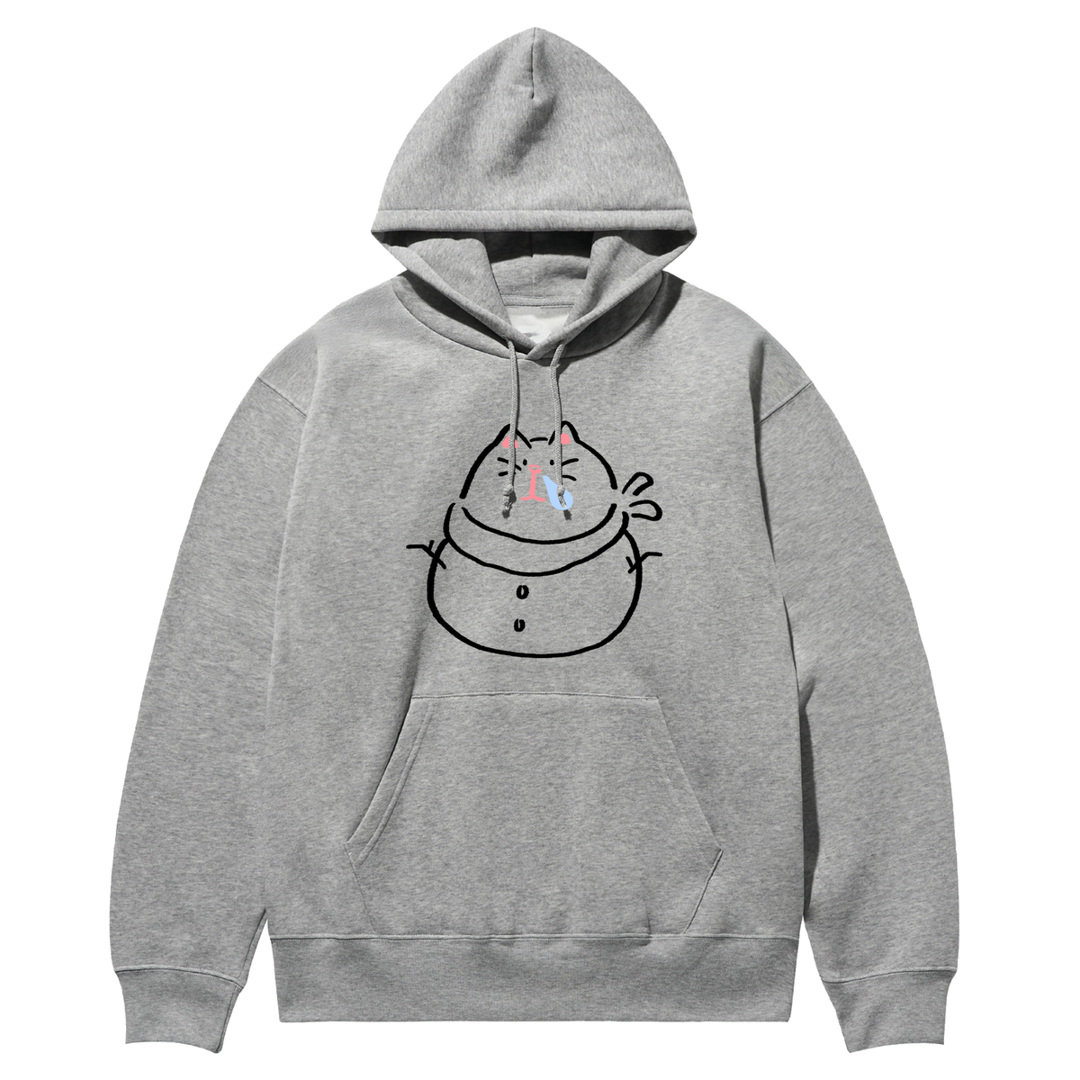 어썸어스(AWESOMEUS) SNOW CAT HOODIE_4 COLOR