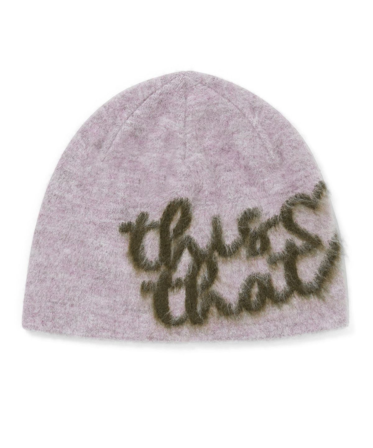 디스이즈네버댓(THISISNEVERTHAT) Heart Logo No Cuff Beanie Lavender