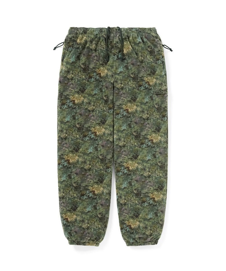 Fleece Pant Floral Olive