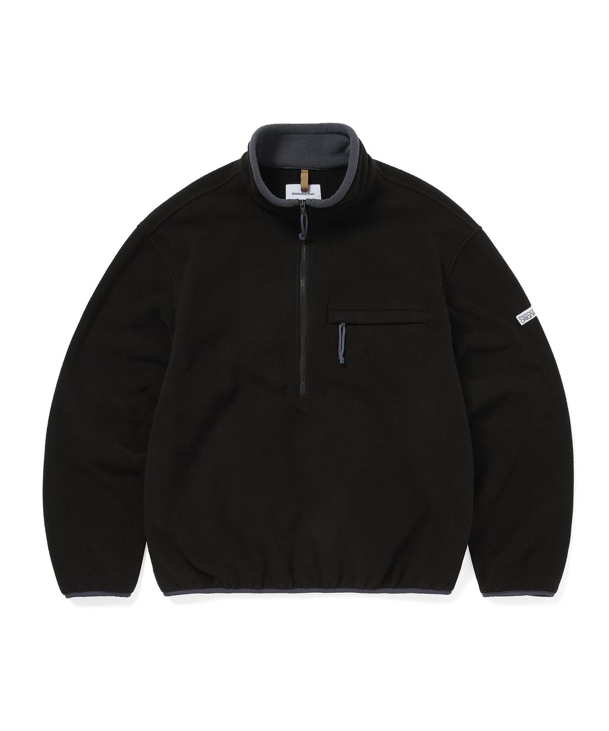 디스이즈네버댓(THISISNEVERTHAT) Fleece Pullover Black