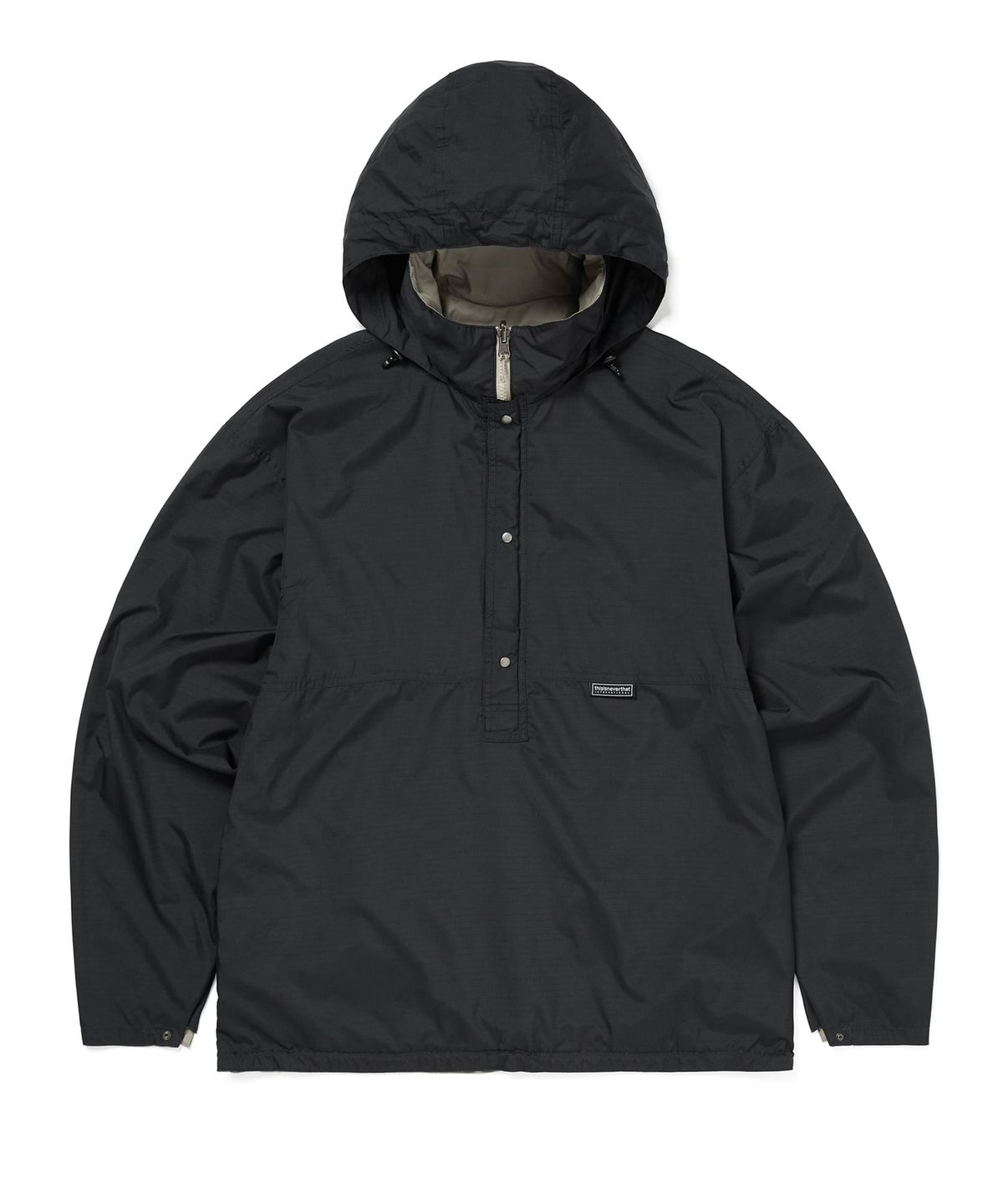 디스이즈네버댓(THISISNEVERTHAT) Reversible Air Pullover Black