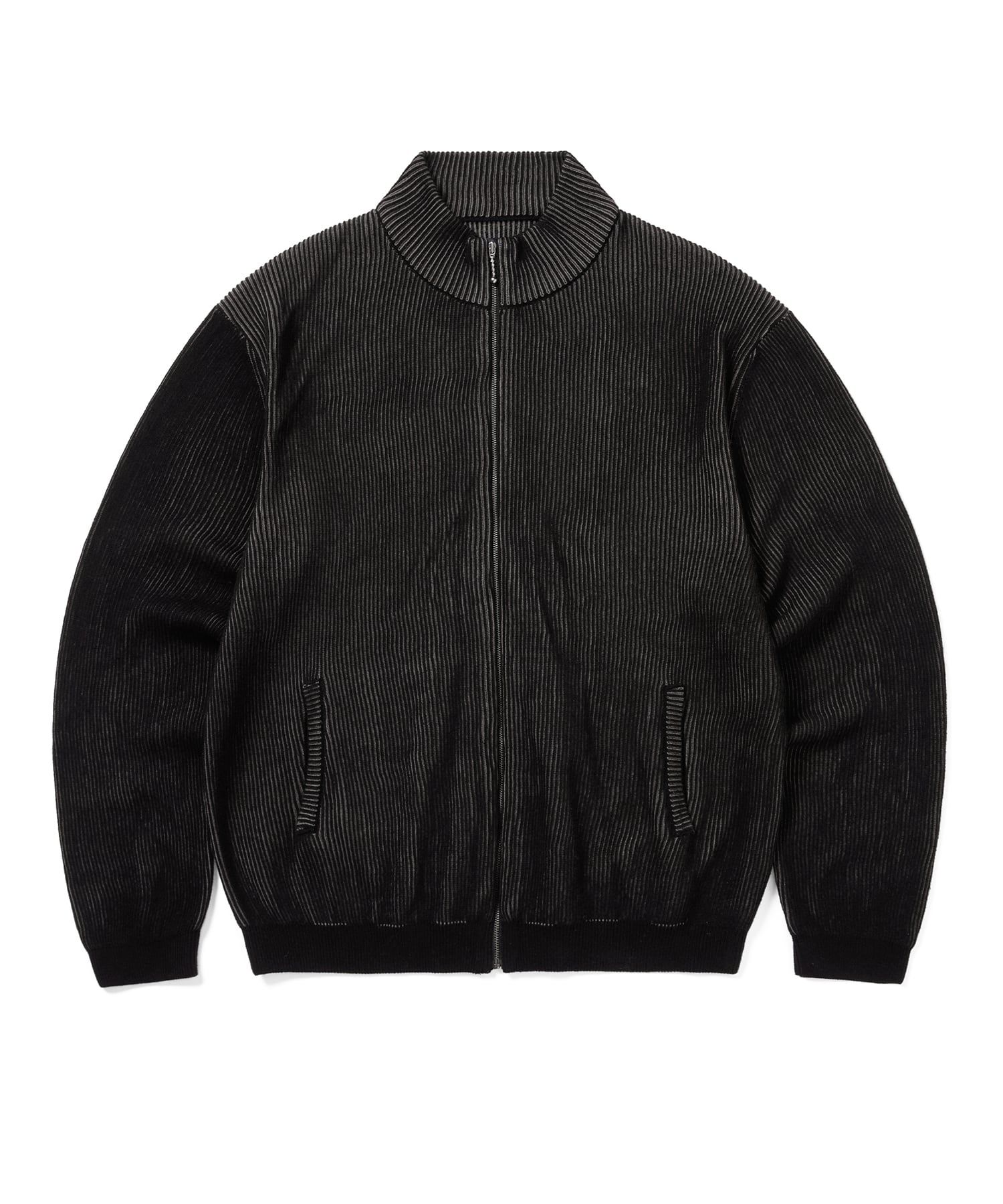 MUSINSA | thisisneverthat Full Zip Cardigan Black