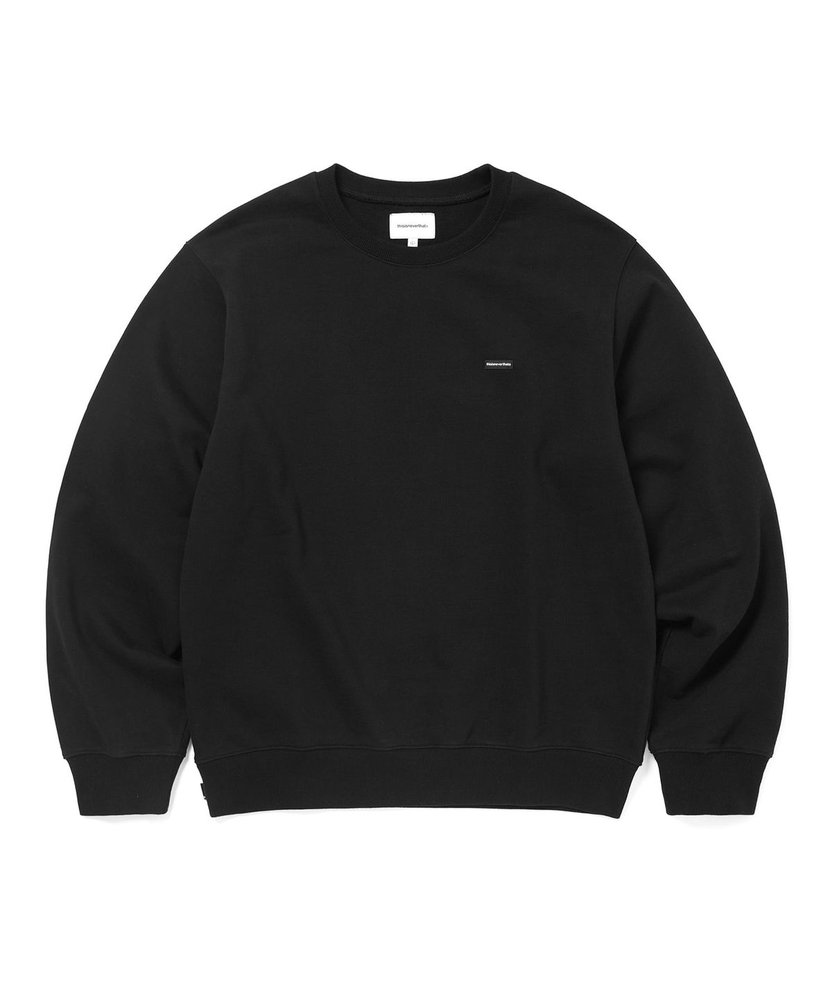 디스이즈네버댓(THISISNEVERTHAT) T.N.T. Classic HDP Crewneck Black