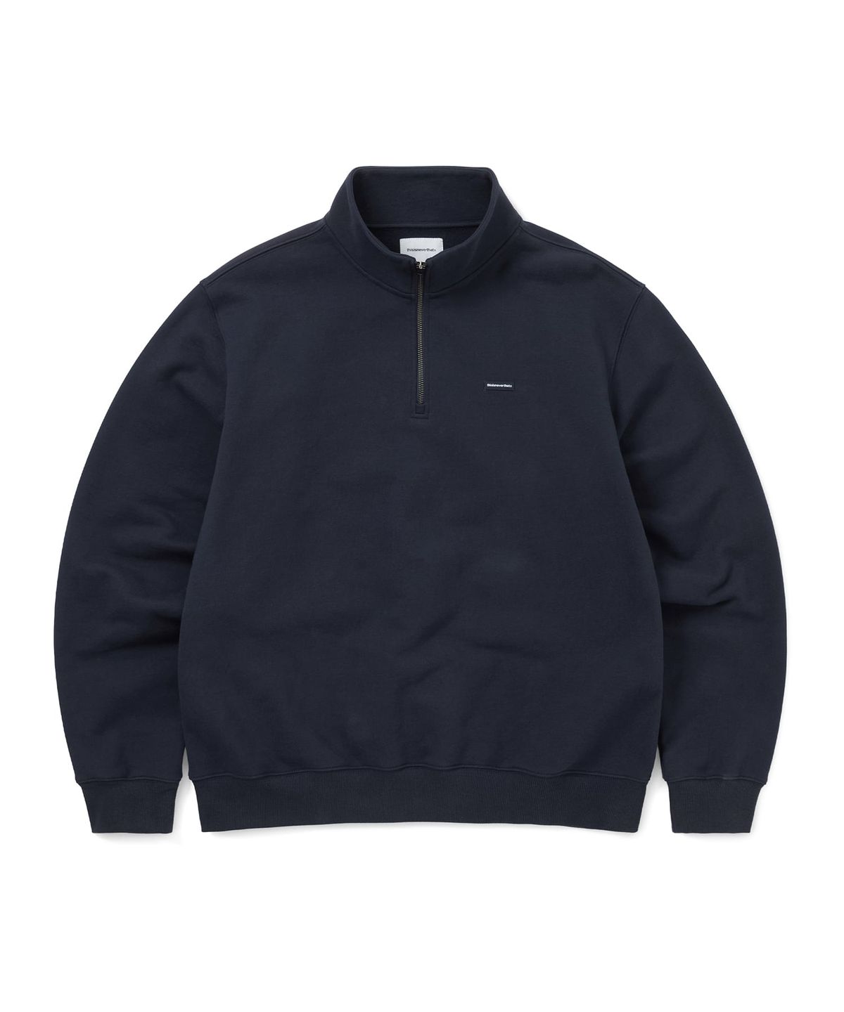 디스이즈네버댓(THISISNEVERTHAT) T.N.T. Classic HDP Half Zip Sweatshirt Navy